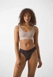 Кружевной бралетт Calvin Klein Intrinsic Unlined с логотипом 1159840360 (Бежевый XS)