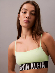 Эластичный бралетт Calvin Klein топ 1159840691 (Салатовый XS)