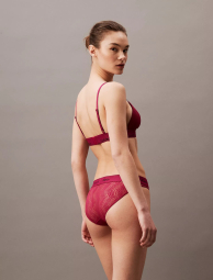 Кружевной бралетт Calvin Klein 1159841293 (Розовый XL)