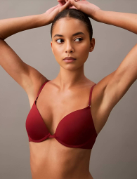 Базовый бюстгальтер Push-up Calvin Klein 1159841307 (Красный 34D)