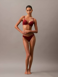 Базовый бюстгальтер Push-up Calvin Klein 1159841305 (Красный 36C)