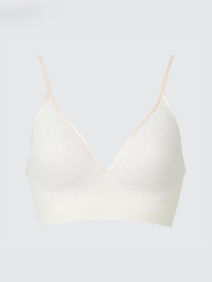 Бра-топ UNIQLO 1159842674 (Молочный L)