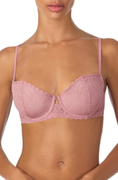 Кружевной бюстгальтер DKNY 1159845197 (Розовый 34C)