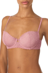 Кружевной бюстгальтер DKNY 1159845195 (Розовый 36C)