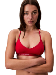 Бавовняний бралетт Calvin Klein ліф з логотипом 1159845656 (Червоний S)