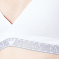 Жіночий бралетт Emporio Armani бра-топ 1159846493 (Білий M)