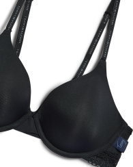 Бюстгальтер Tommy Hilfiger с кружевом 1159846637 (Черный 36C)