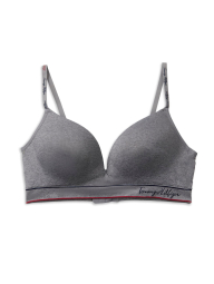 Женский бралетт Push-Up Tommy Hilfiger бюстгальтер 1159849016 (Серый 34A)