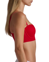 Женский бюстгальтер-бюстье Push-Up Tommy Hilfiger 1159847045 (Красный 36C)