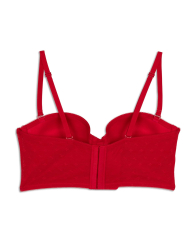Женский бюстгальтер-бюстье Push-Up Tommy Hilfiger 1159847045 (Красный 36C)