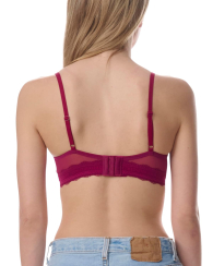 Бюстгальтер Tommy Hilfiger с кружевной отделкой 1159847708 (Розовый 36C)