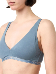 Женский бралетт Emporio Armani с логотипом 1159848331 (Синий XS)