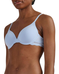 Бюстгальтер Tommy Hilfiger з мереживним оздобленням 1159848296 (Блакитний 34C)