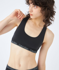 Эластичный бра-топ Calvin Klein бралетт 1159848637 (Черный L)