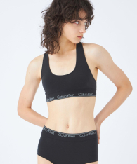 Эластичный бра-топ Calvin Klein бралетт 1159848637 (Черный L)