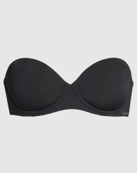 Гладкий бюстгальтер Calvin Klein Push-up 1159848749 (Черный 32C)