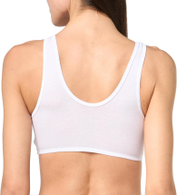 Женский бюстгальтер-топ Emporio Armani 1159848866 (Белый L)