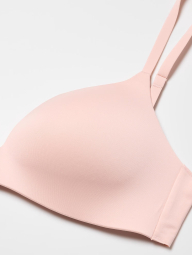 Бюстгальтер безшовний UNIQLO 1159849106 (Рожевий 38-40B C)