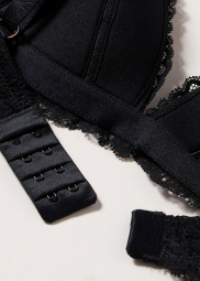 Кружевной бралетт Emporio Armani бра 1159849306 (Черный XS)