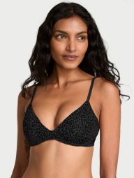 Бюстгальтер Push-Up Victoria's Secret з принтом 1159849833 (Леопардовий 40C)