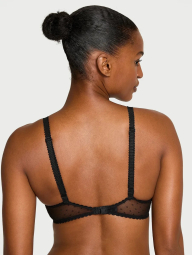 Ажурный бюстгальтер Push-Up Victoria's Secret 1159850289 (Черный 36B)