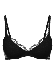 Ажурный бюстгальтер Push-Up Victoria's Secret 1159850289 (Черный 36B)