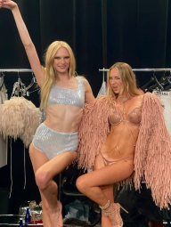 Роскошный бюстгальтер Push-Up Victoria's Secret 1159850422 (Розовый 34A)