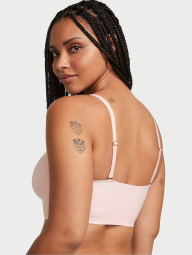 Бюстгальтер жіночий Victoria's Secret бандо 1159850895 (Рожевий S)