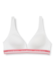 Женский бюстгальтер Emporio Armani триангл 1159851504 (Белый L)