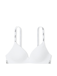 Базовий бюстгальтер Push-up Victoria's Secret Pink 1159852123 (Білий 34A)