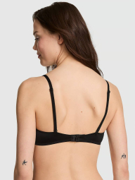 Бюстгальтер Victoria's Secret Pink лиф 1159852324 (Черный 34A)