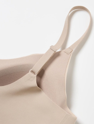 Безшовний бюстгальтер з технологією AIRism 1159853333 (Бежевий M)