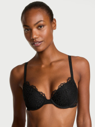Ажурный бюстгальтер Victoria's Secret 1159854207 (Черный 36B)