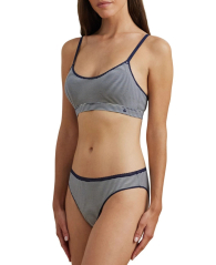 Бюстгальтер-бралетт с кружевной отделкой Ralph Lauren 1159854534 (Синий S)