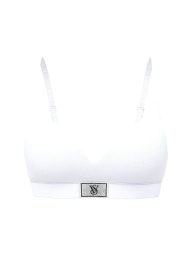 Бюстгальтер Victoria's Secret с логотипом из страз 1159855550 (Белый 34B)