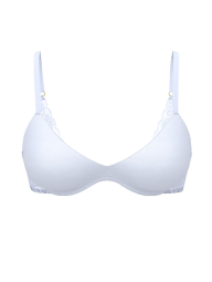 Женский бюстгальтер Push-Up Victoria's Secret с кружевными вставками 1159856955 (Голубой 34A)