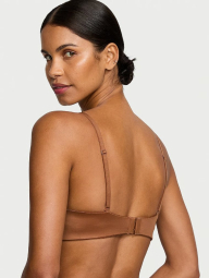 Гладкий бюстгальтер Victoria's Secret 1159857460 (Коричневый 32B)