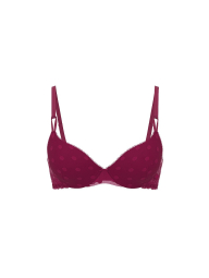 Бюстгальтер Push-Up Victoria's Secret 1159857758 (Бордовий 32B)