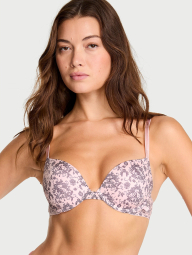 Бюстгальтер Push-Up Victoria's Secret з принтом 1159857774 (рожевий 34D)