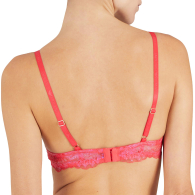 Кружевной бюстгальтер Push-up Emporio Armani 1159858086 (Розовый 34A)