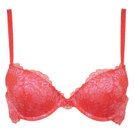 Кружевной бюстгальтер Push-up Emporio Armani 1159858086 (Розовый 34A)