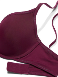 Гладкий бюстгальтер Victoria's Secret 1159858828 (Бордовый 36D)