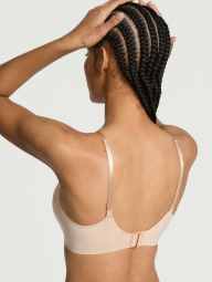 Бюстгальтер безшовні Victoria's Secret ліф з Push-Up 1159858839 (Бежевий M)