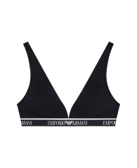 Бюстгальтер жіночий Emporio Armani бралетт з логотипом 1159858932 (Чорний L)