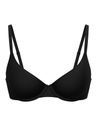 Гладкий бюстгальтер Victoria's Secret 1159859551 (Чорний 40C)