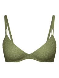 Женский бюстгальтер Push-Up Victoria's Secret с кружевом 1159859807 (Зеленый 40C)