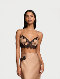 Сатиновий браслет Victoria's Secret з мереживом 1159860384 (Коричневий XS)
