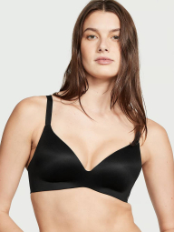 Гладкий бюстгальтер Push-Up Victoria's Secret Infinity Flex Perfect 1159860857 (Чорний 36B)