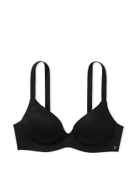 Гладкий бюстгальтер Push-Up Victoria's Secret Infinity Flex Perfect 1159860857 (Чорний 36B)