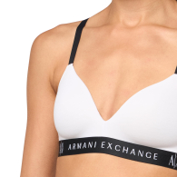 Жіночий браслет Armani Exchange з логотипом 1159860980 (Білий XS)